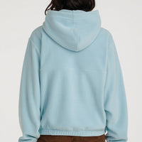 Sweat à capuche demi-zip Superfleece | Adley Blue