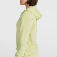 Polaire à capuche Velour | Lime Wash