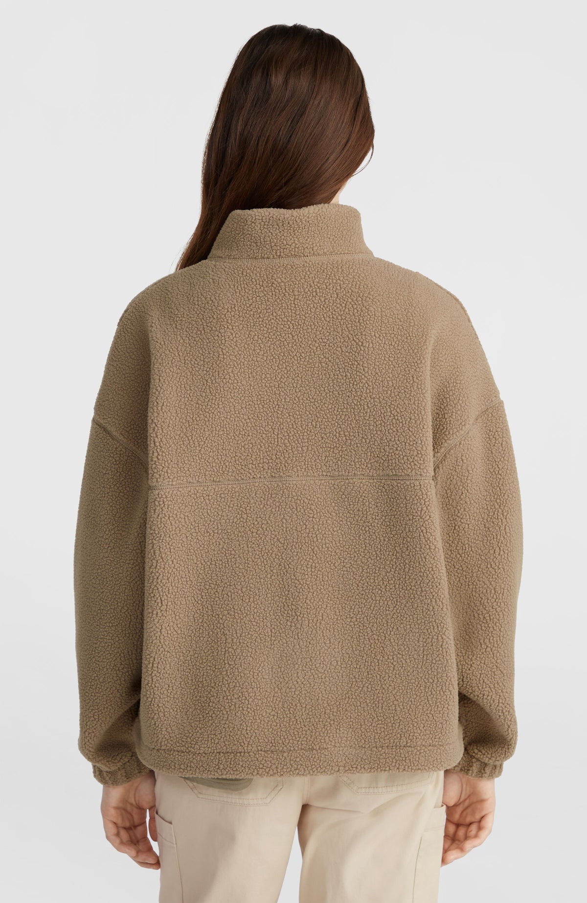 Polaire à poils longs et zip intégral | Concrete