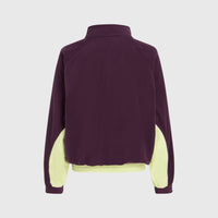 Polaire O'Riginals Polartec® 100 demi-zip | Aubergine Colour Block