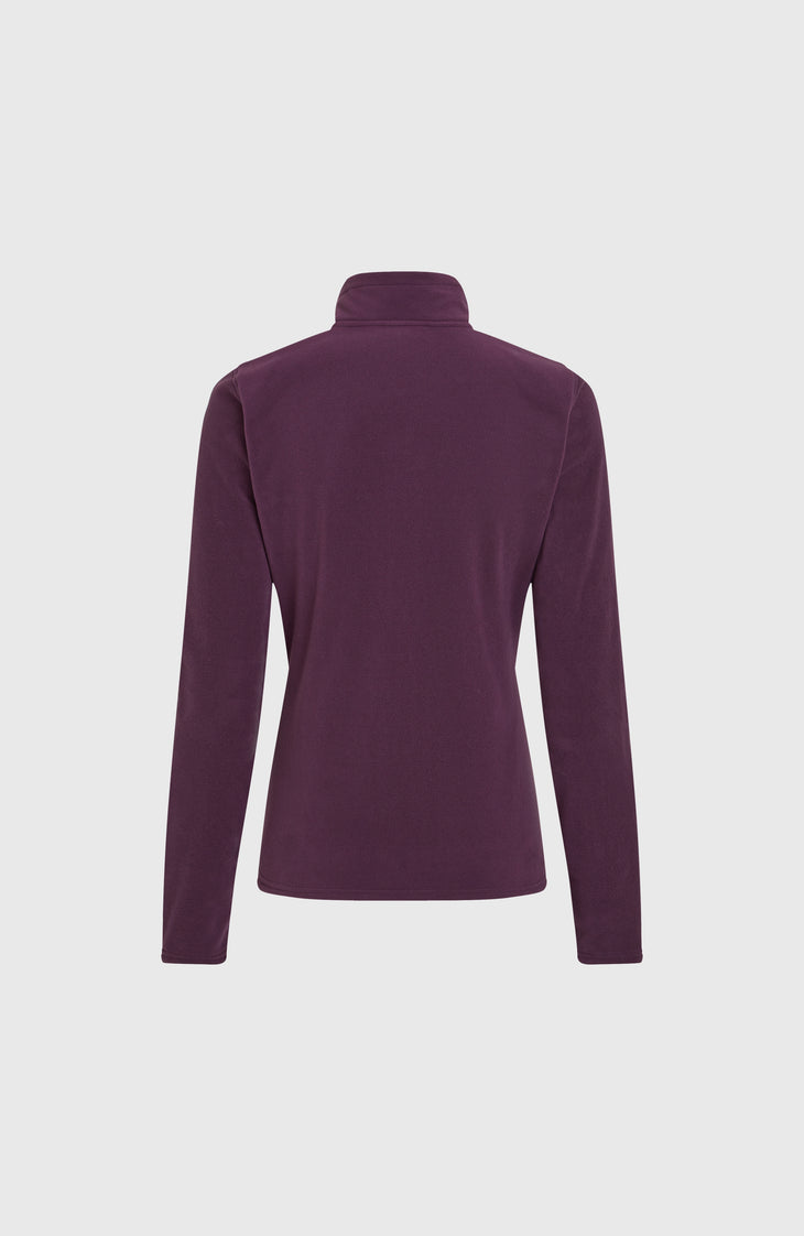 Polaire Jack's Polartec® 100 à zip intégral | Aubergine
