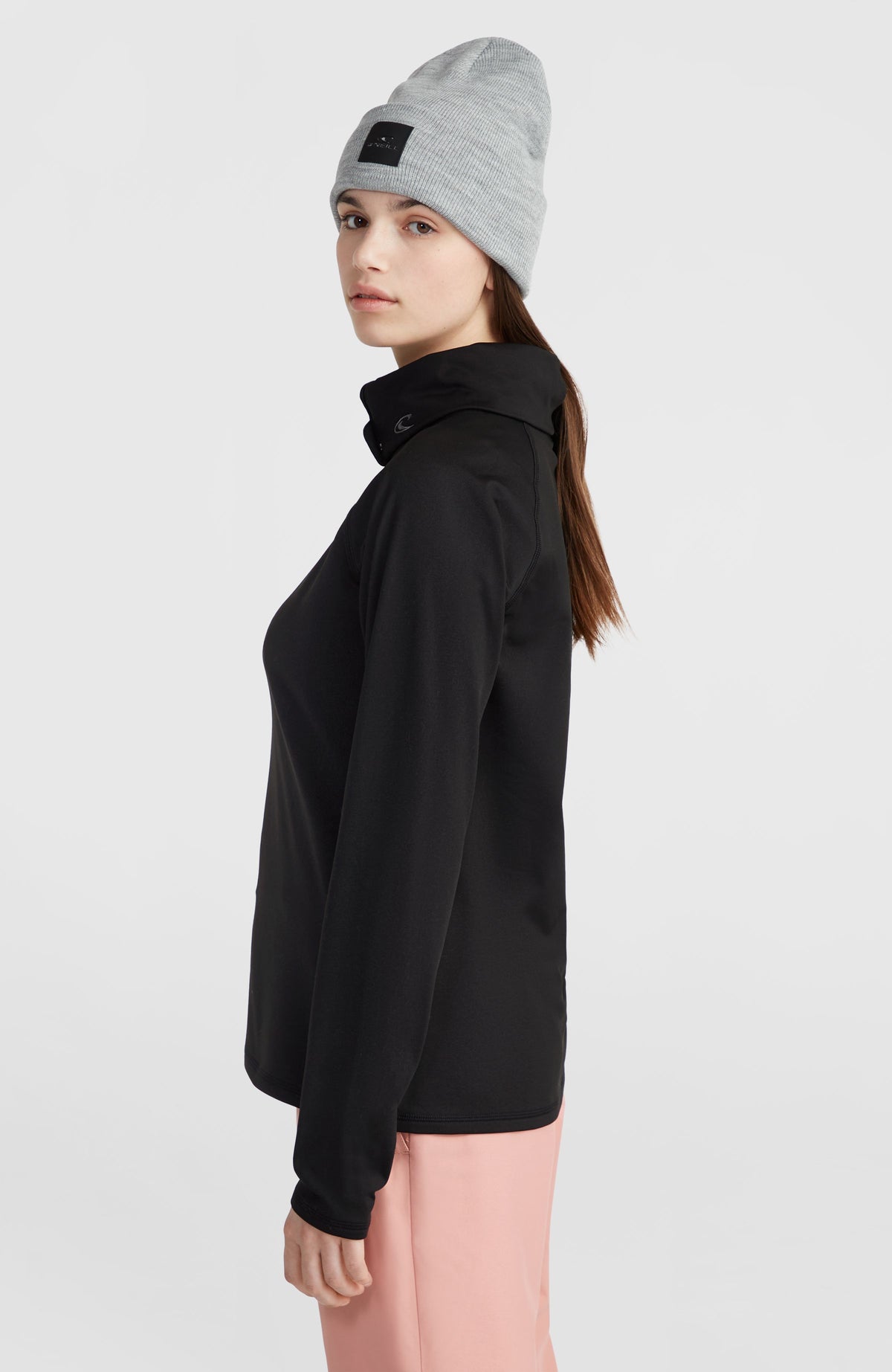 Polaire Hydrowick à col demi-zip | Black Out