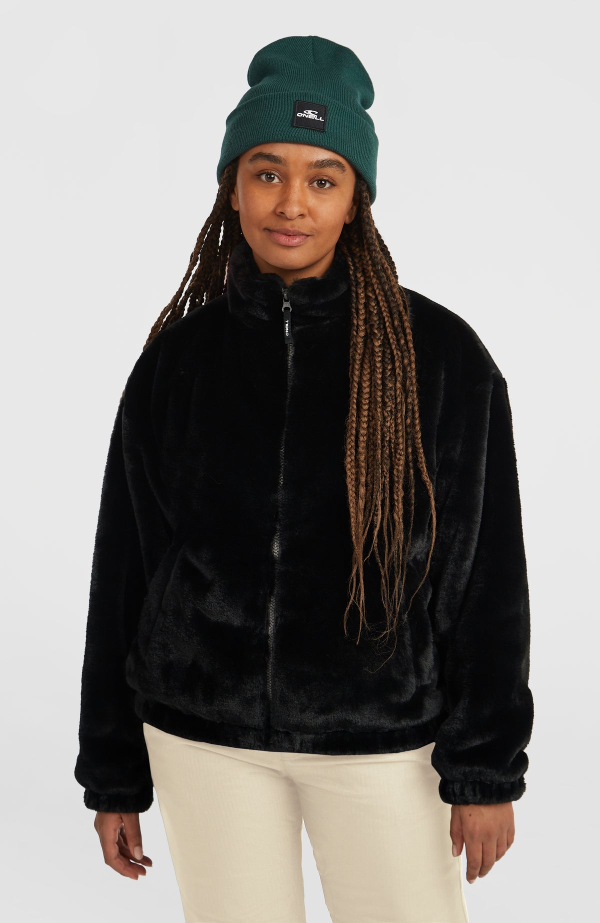 Polaire en fausse fourrure FWC'Cruz | Black Out