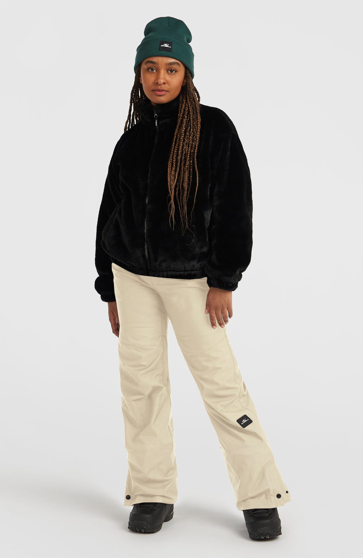 Polaire en fausse fourrure FWC'Cruz | Black Out