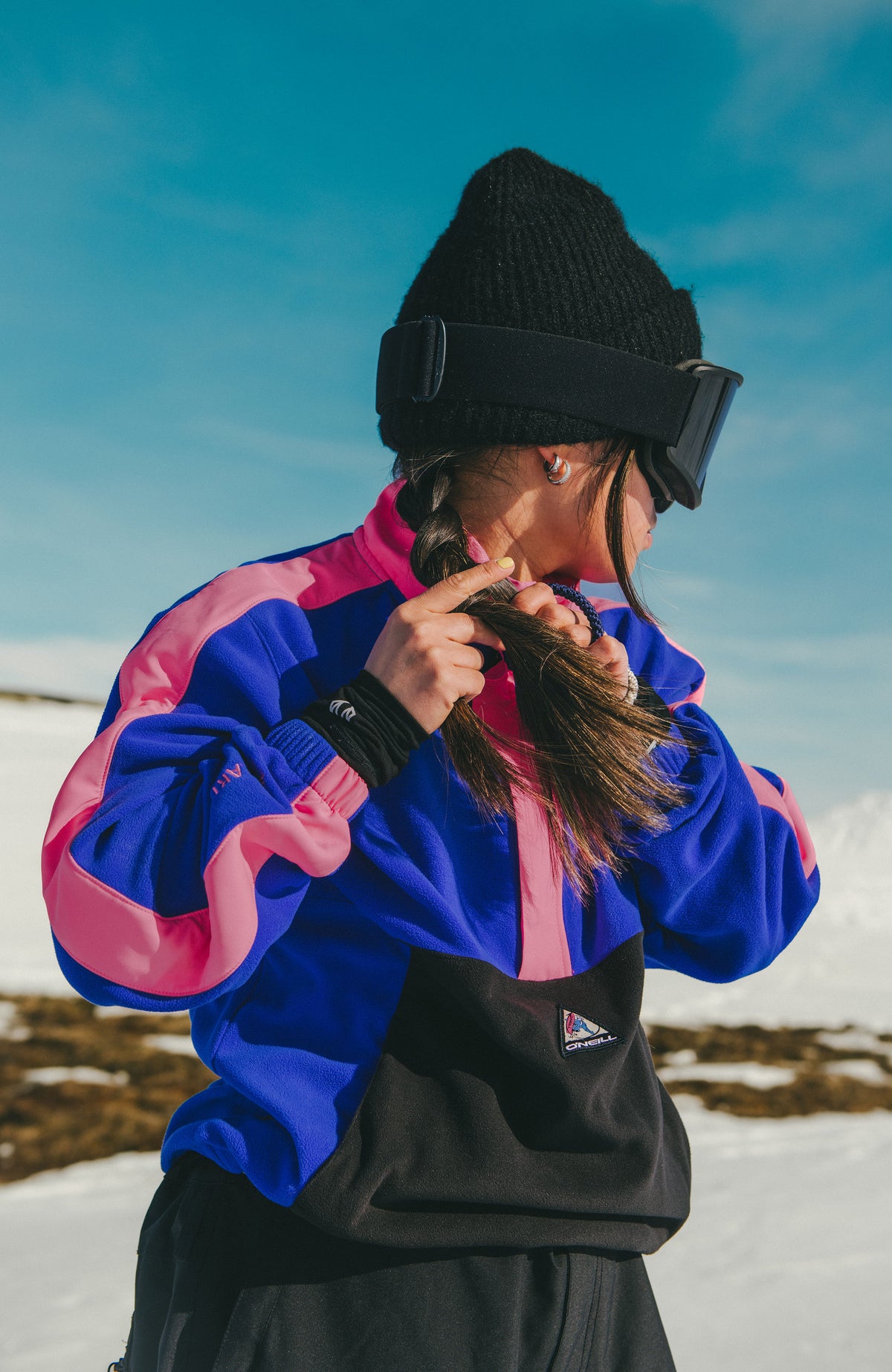 Polaire entièrement zippée FWC'Play Polartec® | Active Blue Colour Block