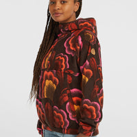 Sweat à capuche superfleece O'Riginals | Brown Originals Flower