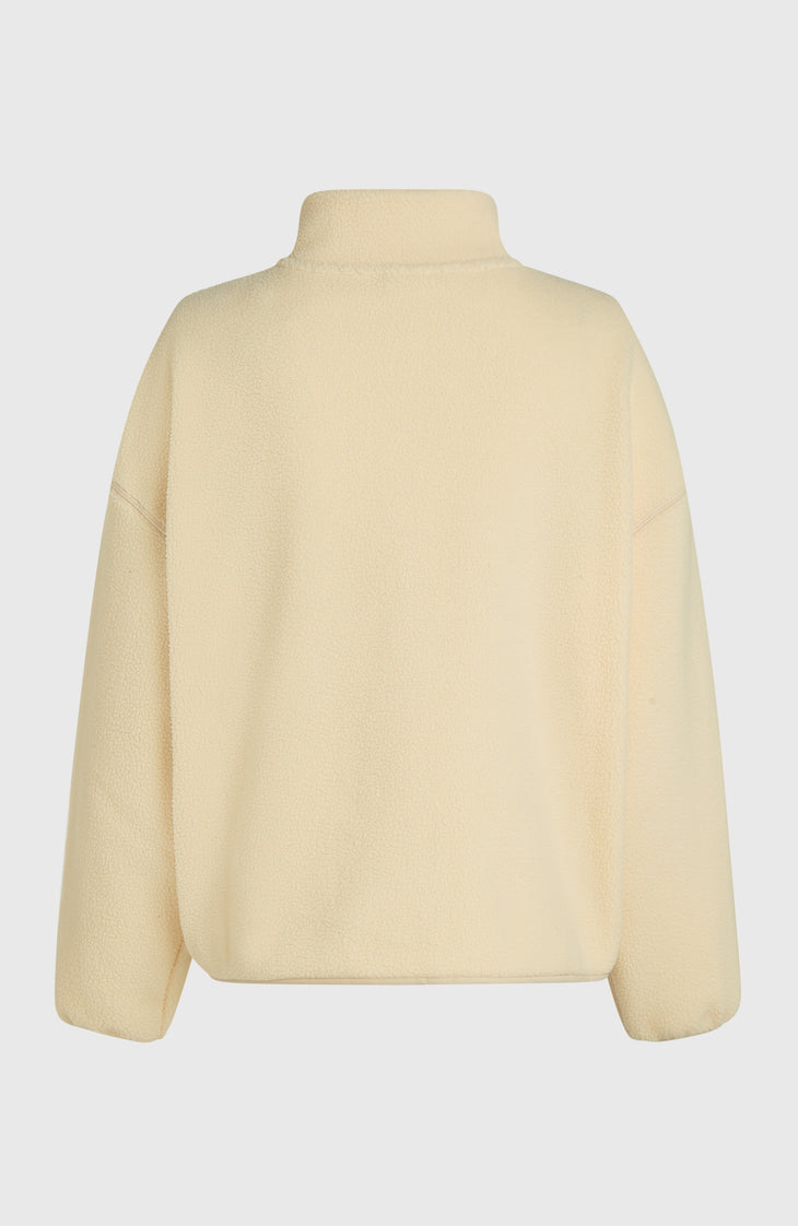Polaire à poils longs et zip intégral Must-Have | Macaron