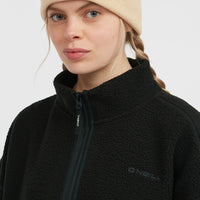 Polaire à poils longs et zip intégral Must-Have | Black Out