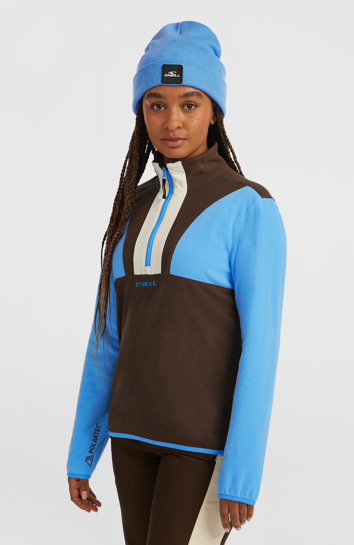 Polaire à col demi-zip FWC'Cruz Triple Polartec® | Blue Poppy Colour Block