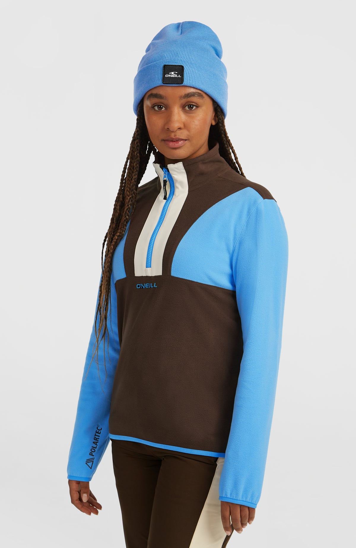 Polaire à col demi-zip FWC'Cruz Triple Polartec® | Blue Poppy Colour Block