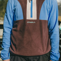 Polaire à col demi-zip FWC'Cruz Triple Polartec® | Blue Poppy Colour Block