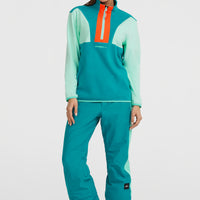 Polaire à col demi-zip FWC'Cruz Triple Polartec® | Retro Mint Colour Block