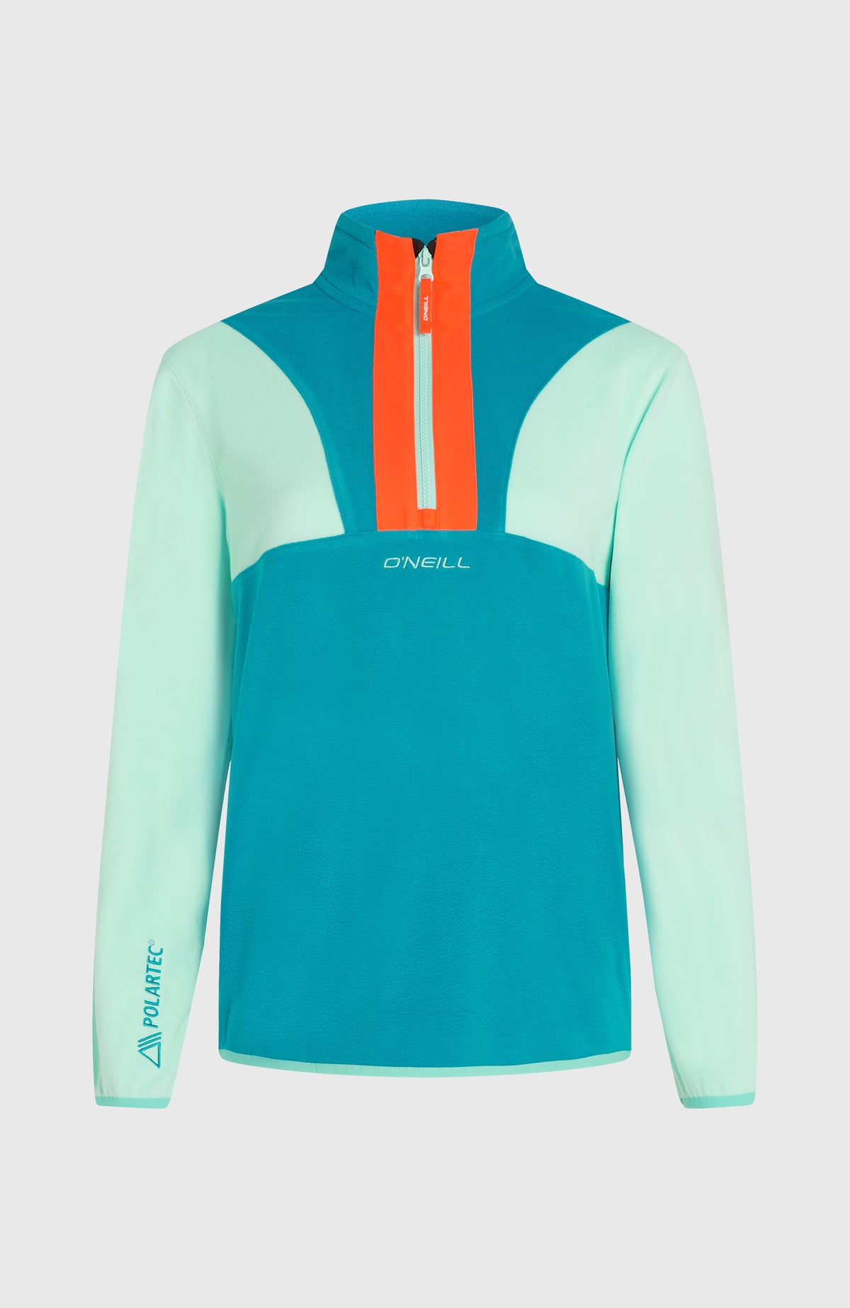 Polaire à col demi-zip FWC'Cruz Triple Polartec® | Retro Mint Colour Block