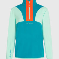 Polaire à col demi-zip FWC'Cruz Triple Polartec® | Retro Mint Colour Block