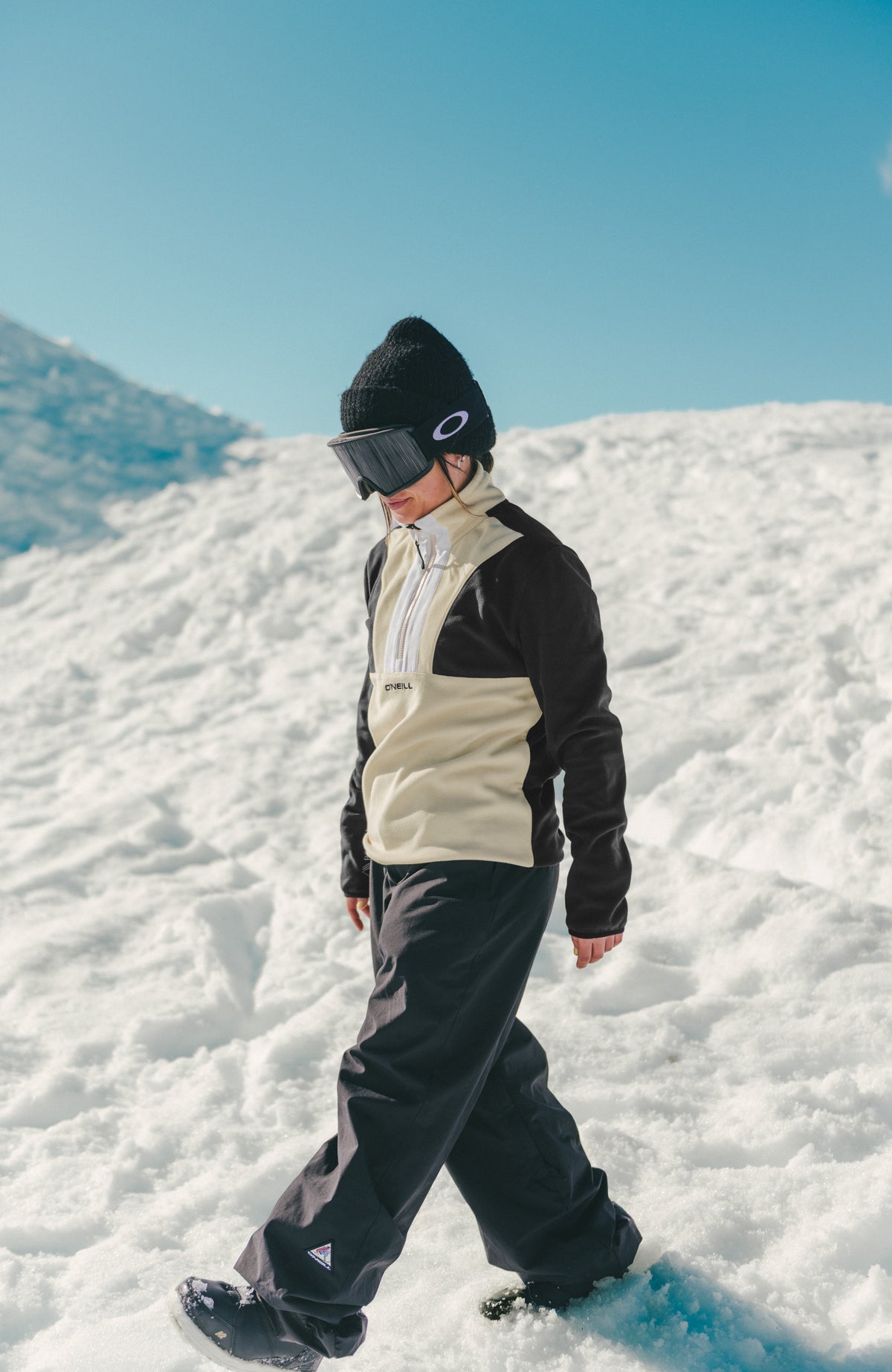 Polaire à col demi-zip FWC'Cruz Triple Polartec® | Black Out Colour Block