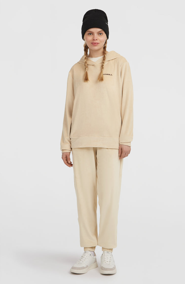 Sweat à capuche en velours FWC'Cruz | Macaron