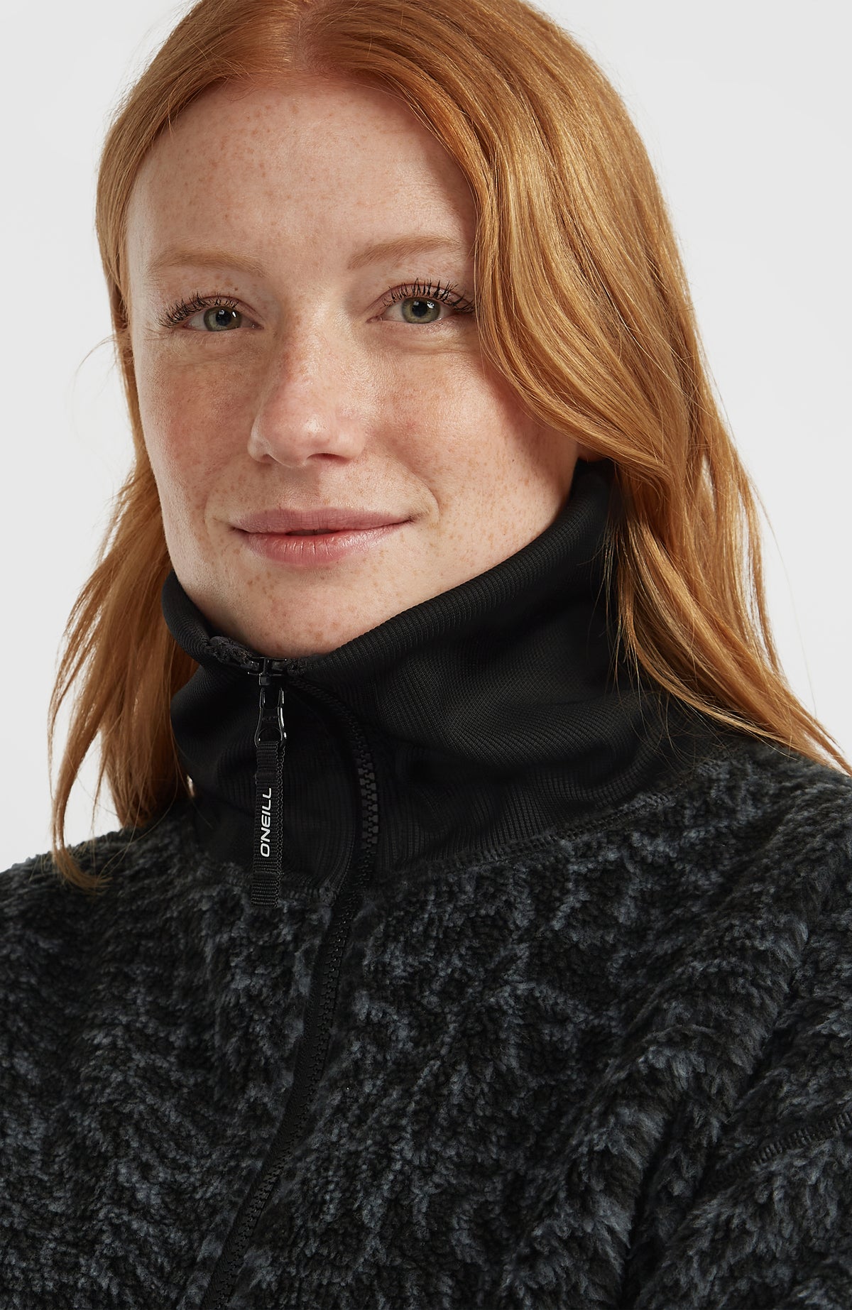 Polaire Must-Have à col demi-zip | Black Animalica