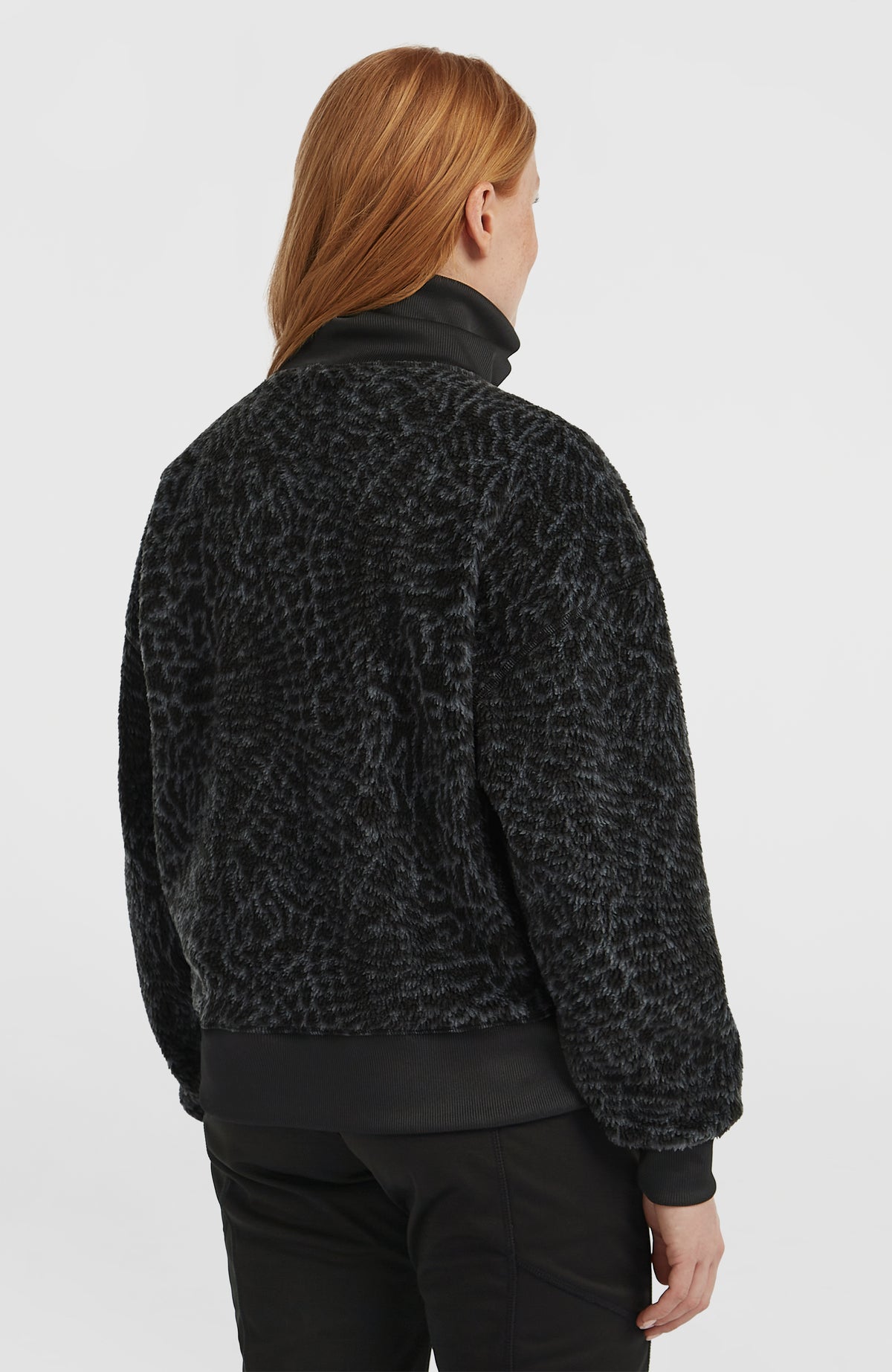 Polaire Must-Have à col demi-zip | Black Animalica