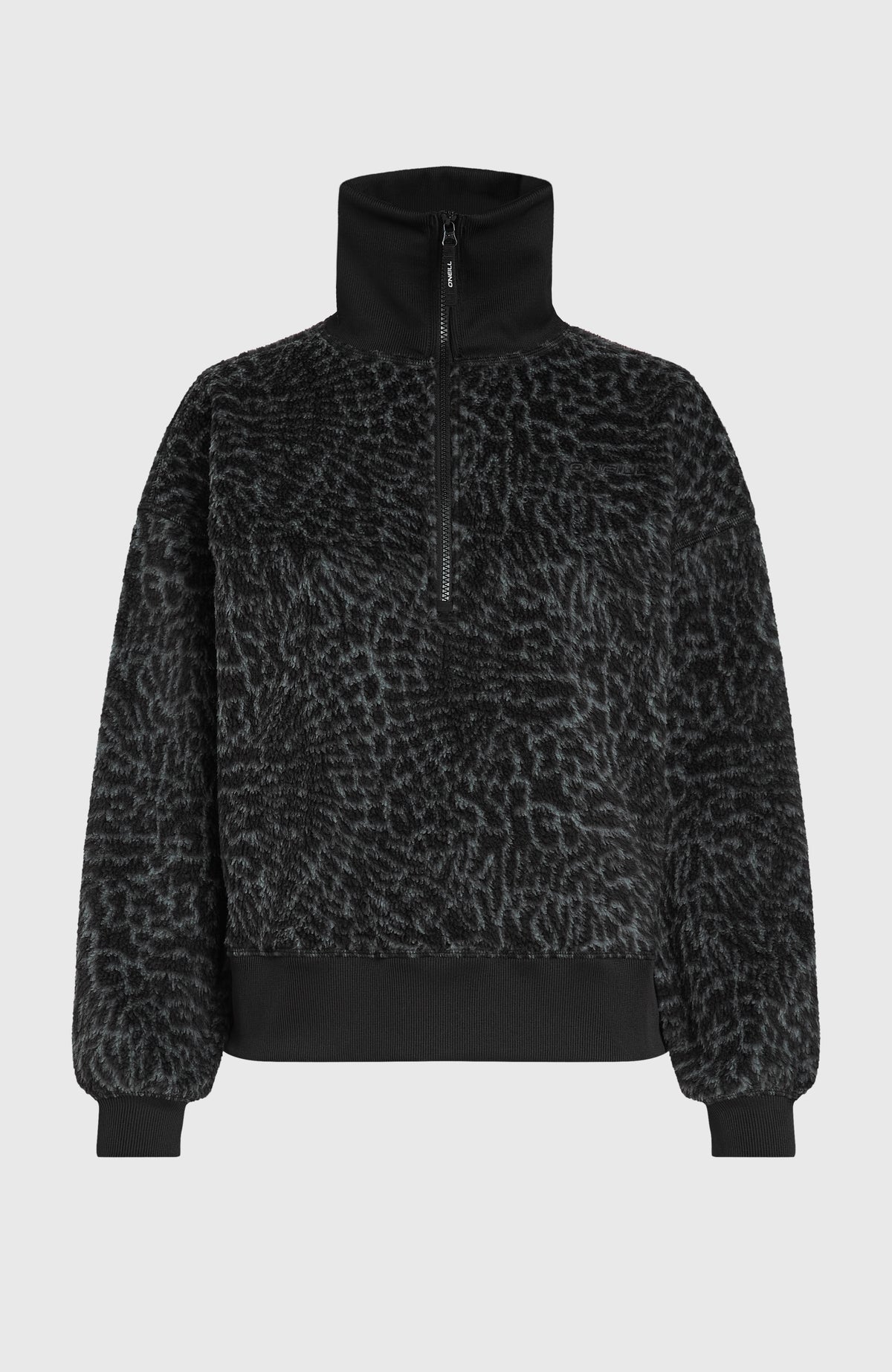Polaire Must-Have à col demi-zip | Black Animalica