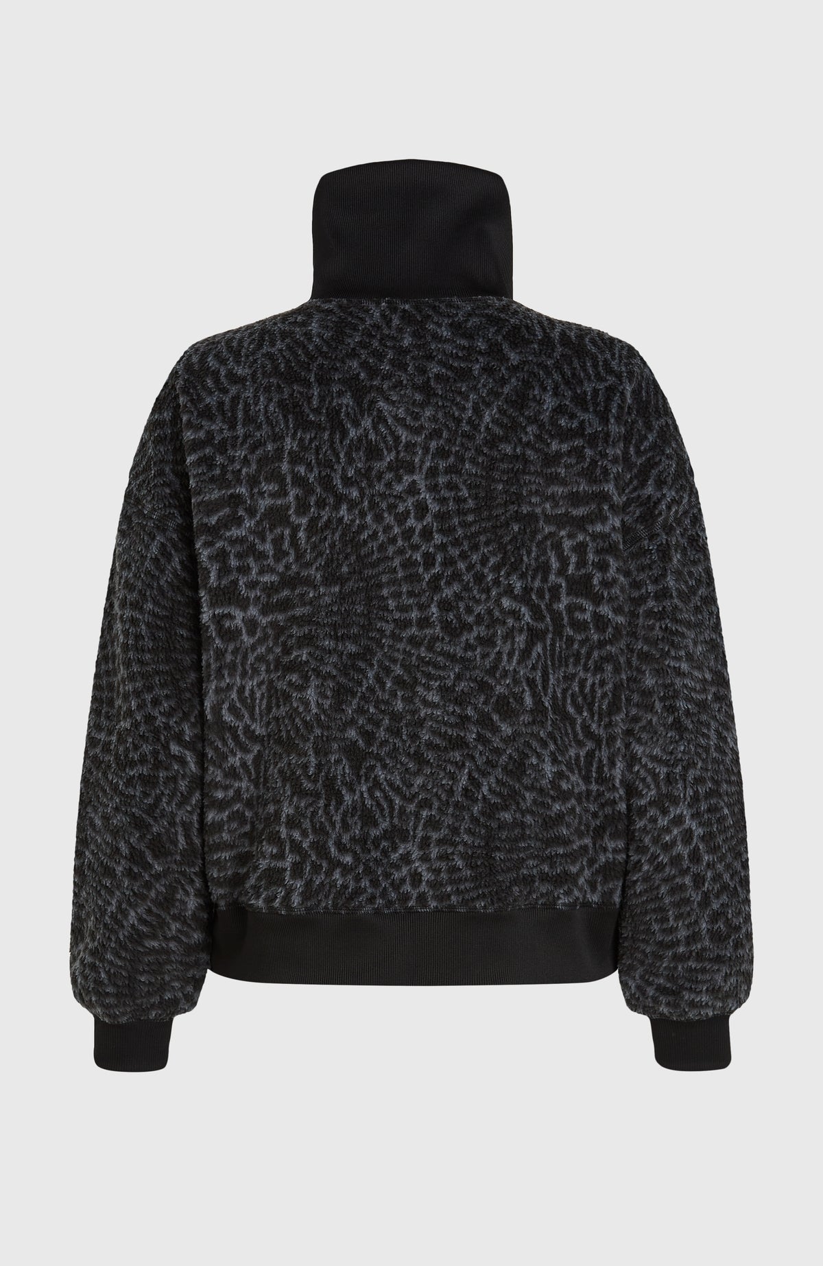 Polaire Must-Have à col demi-zip | Black Animalica