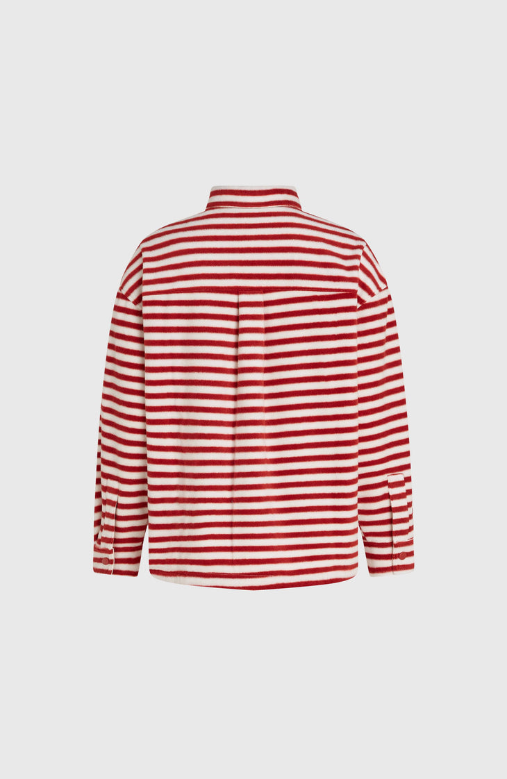 Chemise O'Riginals Superfleece | White/Red Originals Stripe