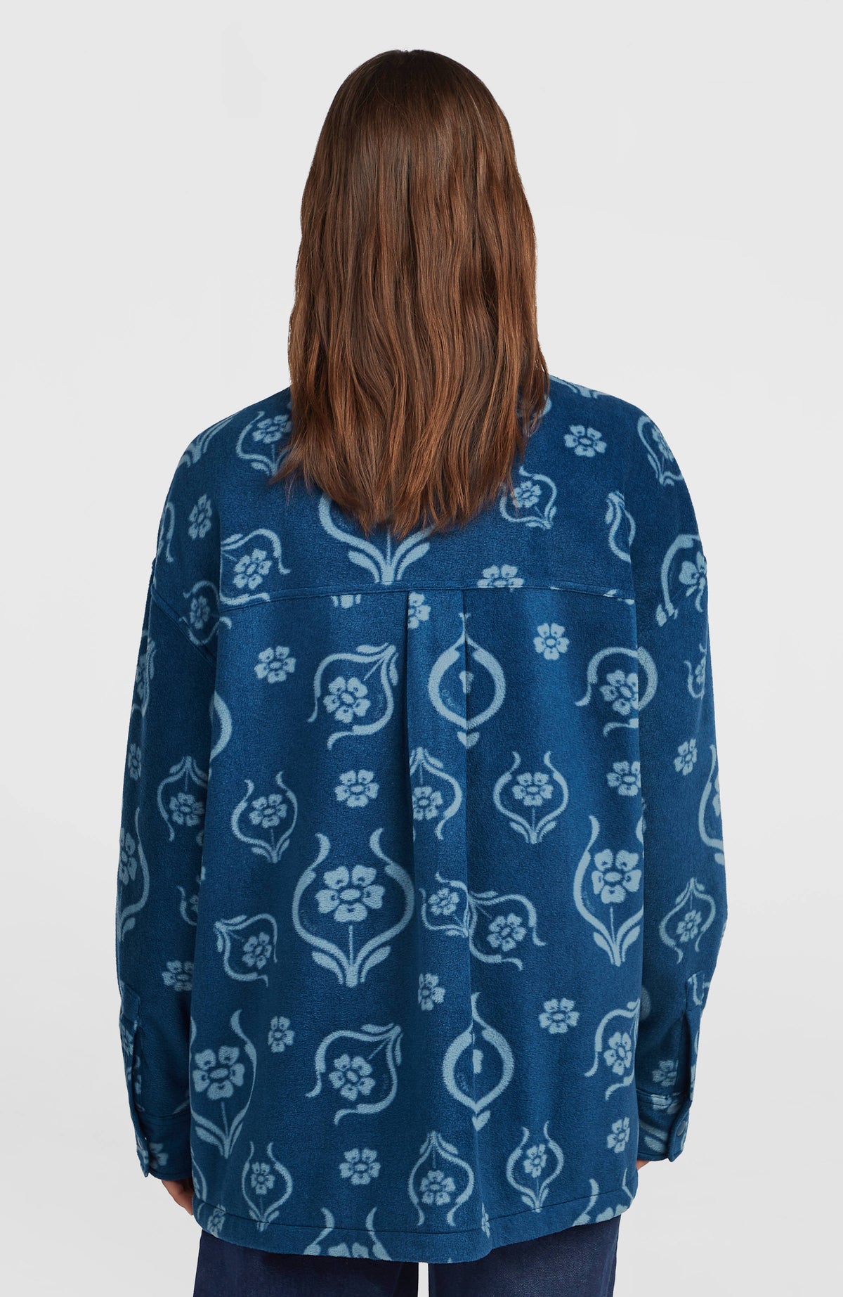 Chemise superfleece O'Riginals | Blue Artdeco Floral