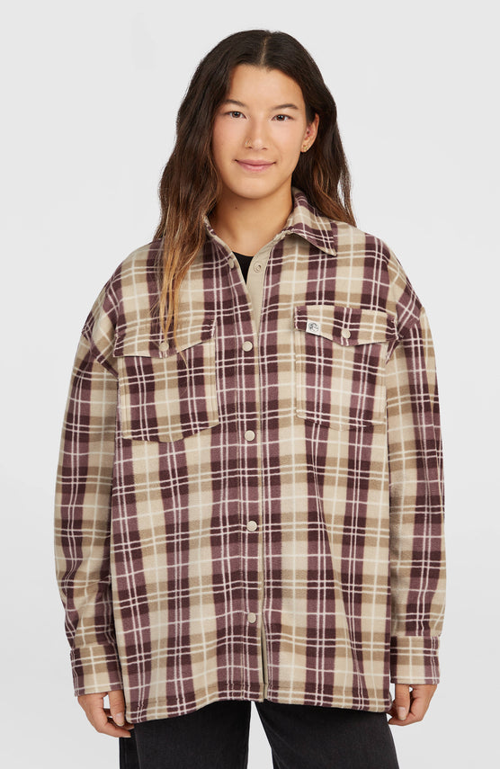 Chemise superfleece O'Riginals | Beige Check Flannel