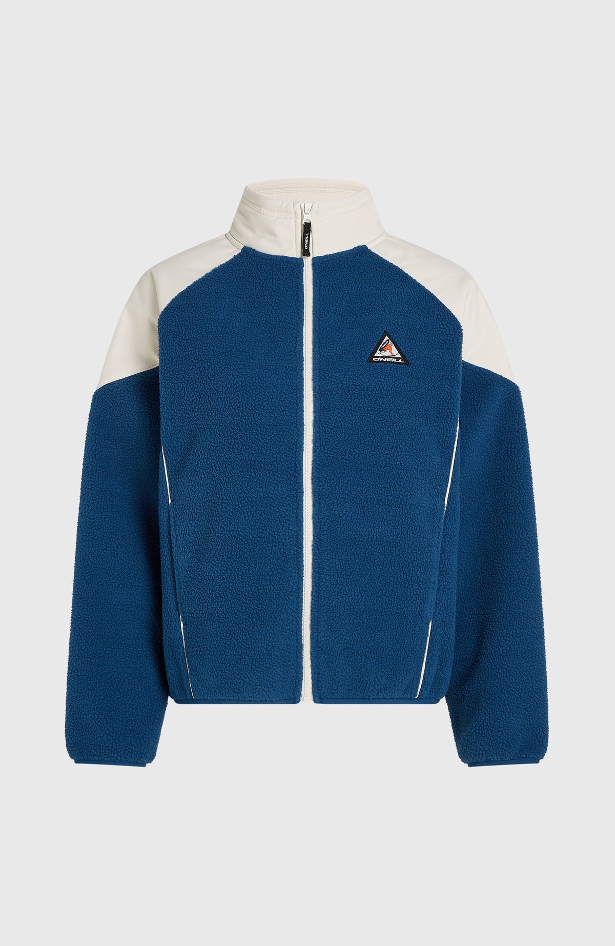 Polaire hyperfleece FWC'Play et zip intégral | Linen White Colour Block