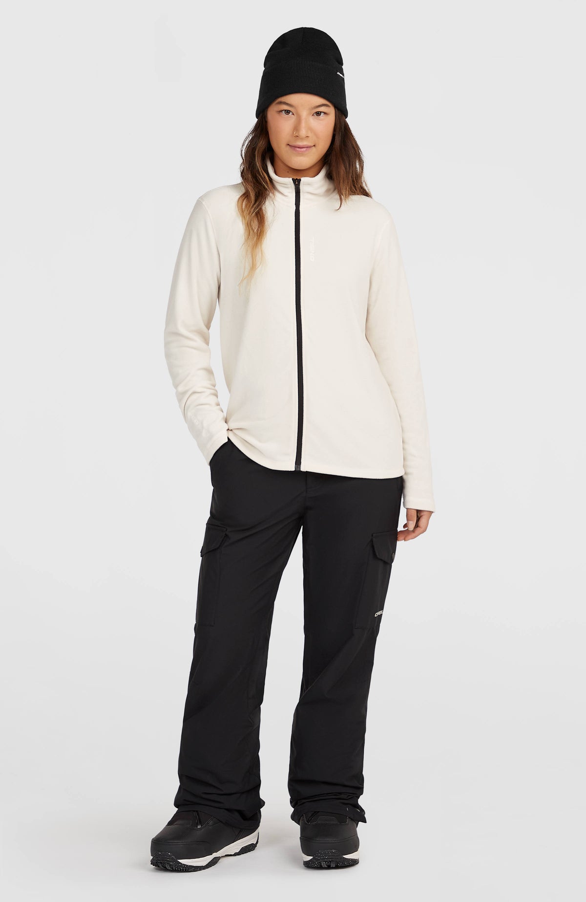 Polaire FWC'Cruz Jack's Polartec® à zip intégral | Linen White