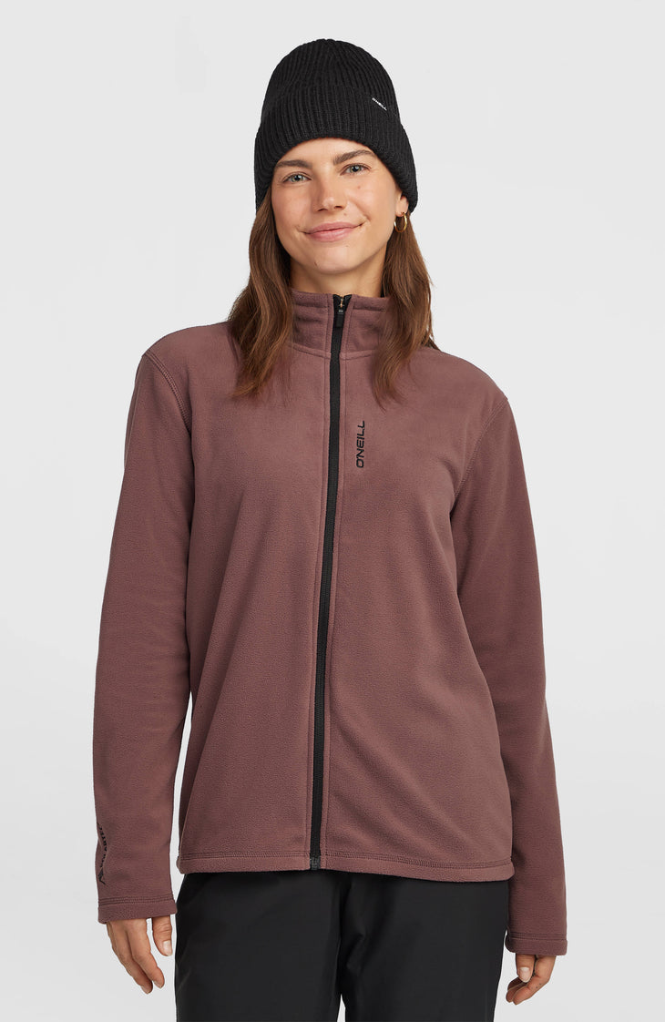 Polaire FWC'Cruz Jack's Polartec® à zip intégral | Purple Gray