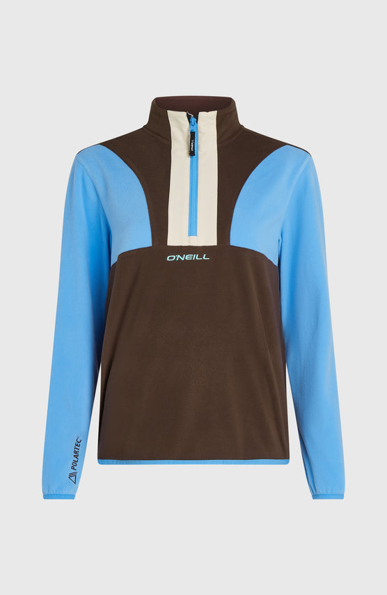 Polaire à col demi-zip FWC'Cruz Triple Polartec® | Blue Poppy Colour Block