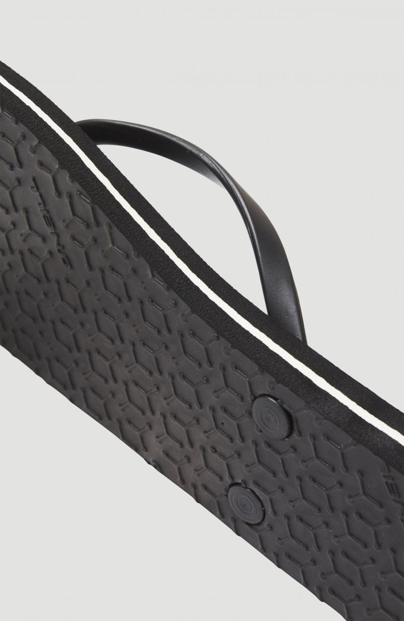 Tongs à logo Profile | Black Out