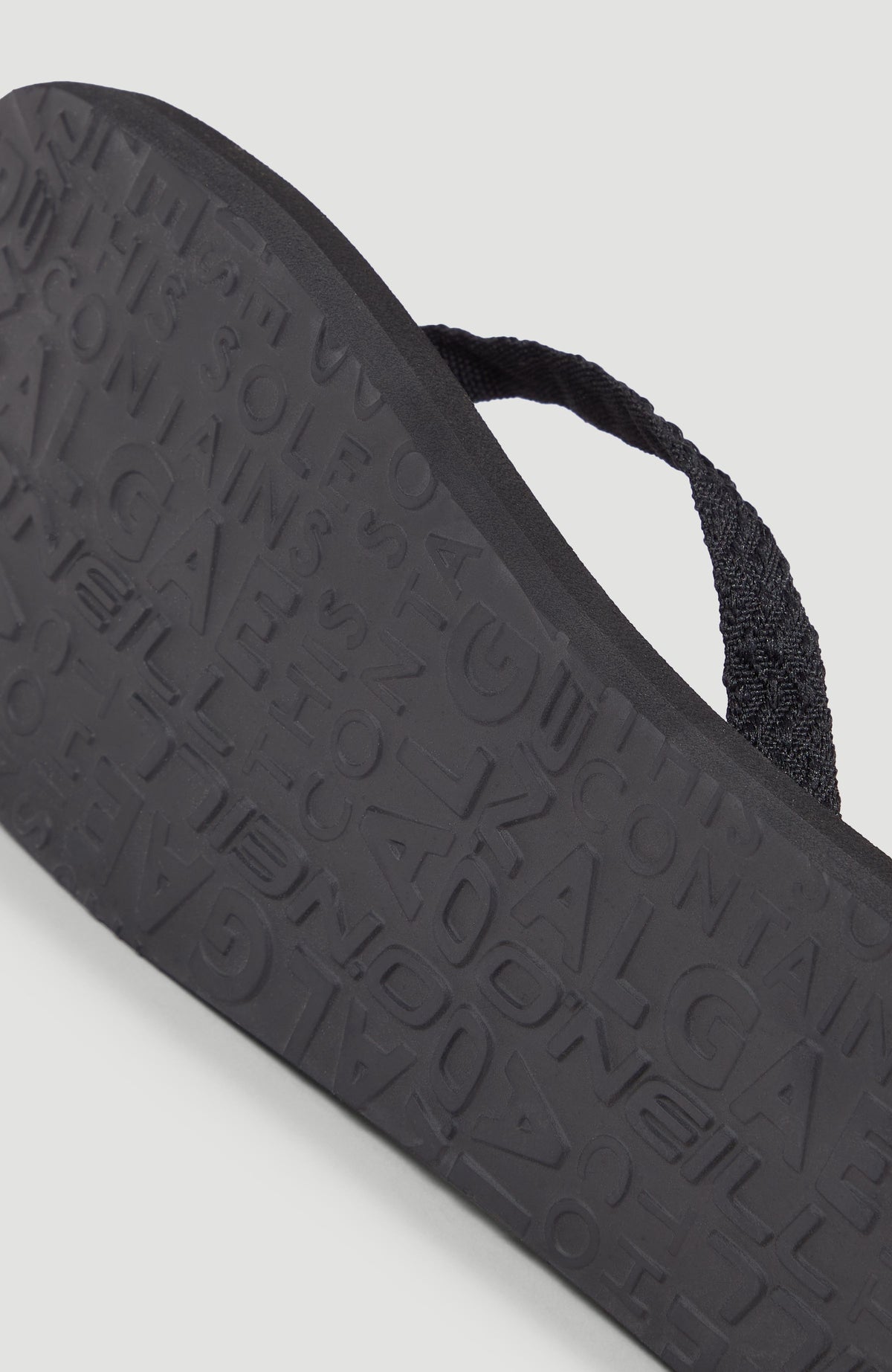 Tongs Ditsy Jacquard BLOOM™ | Black Out