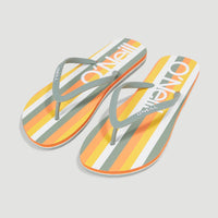 Tongs Profile Graphic | Orange Multistripe