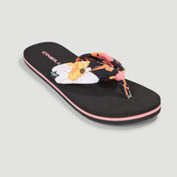 Tongs Ditsy Sun BLOOM™ | Black Bluemchen