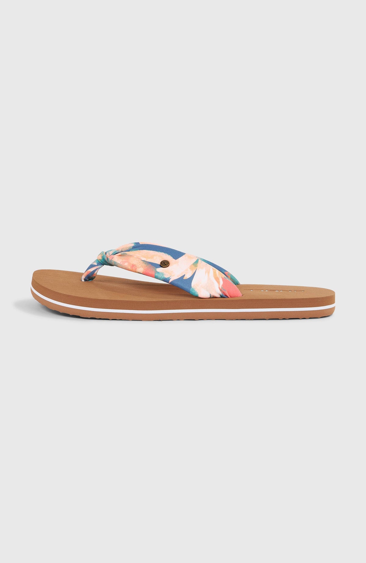 Tongs Ditsy Sun | Blue Painted Tropics