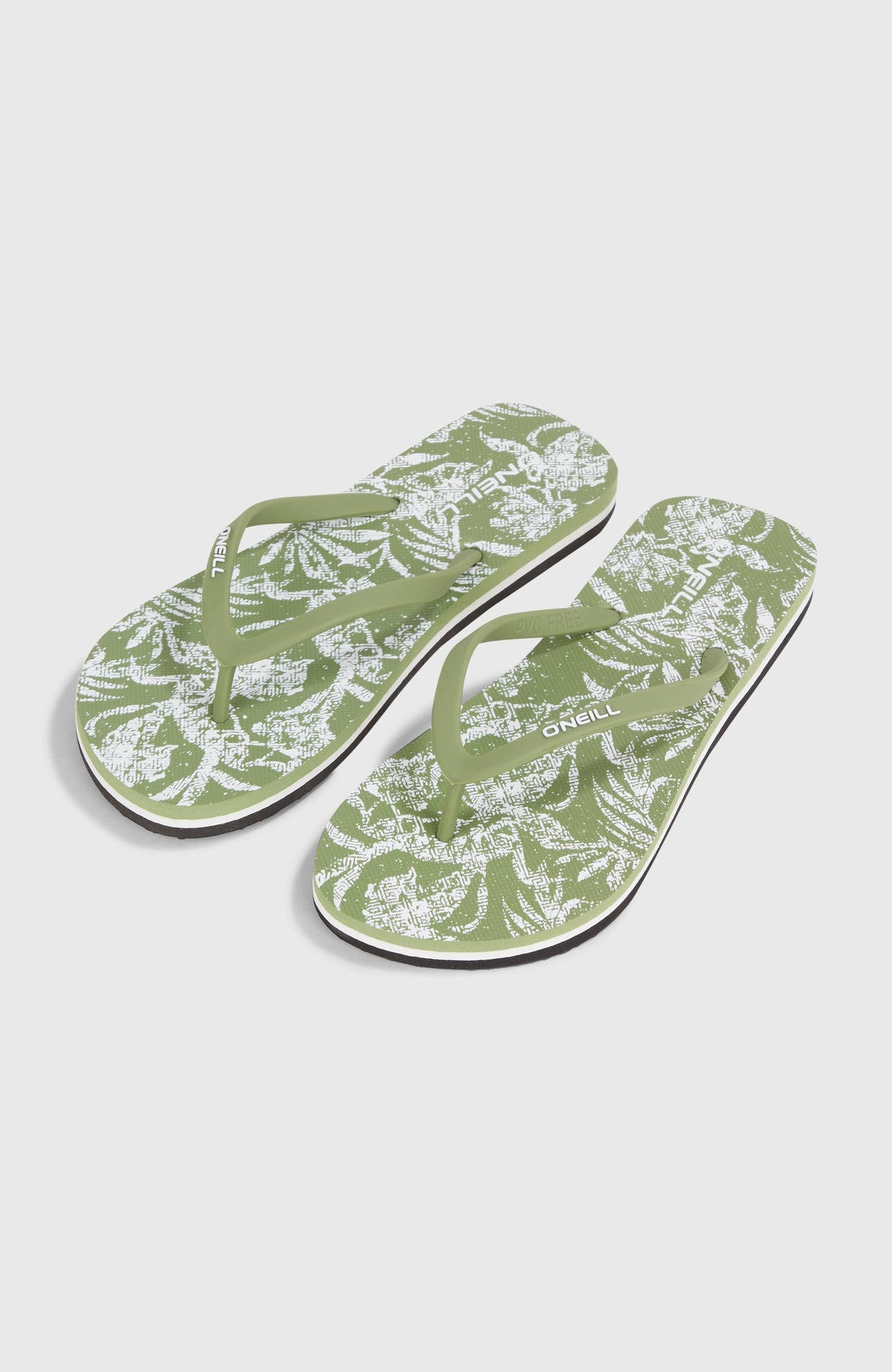 Tongs Profile Graphic | Green Textured Jungle