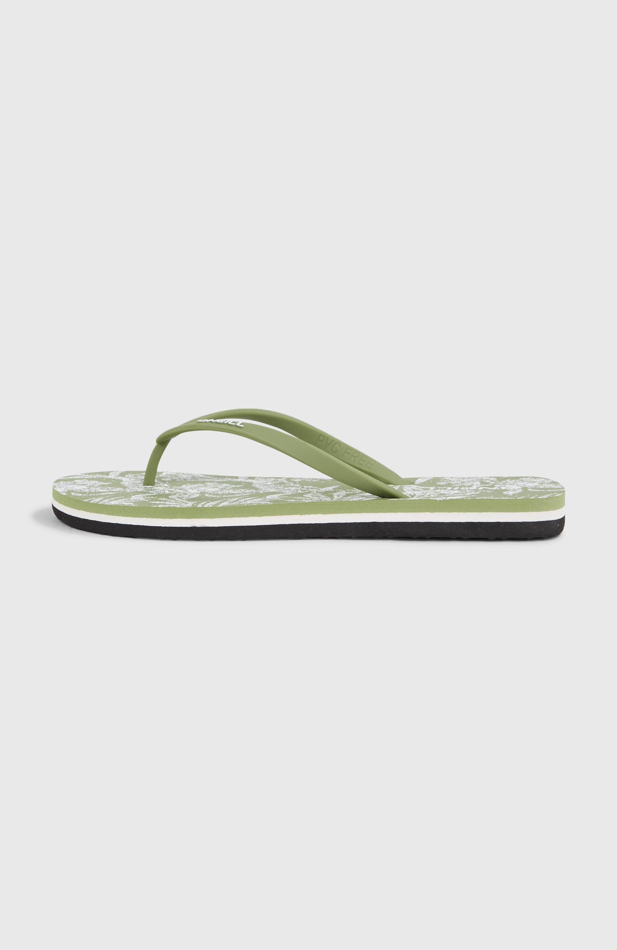 Tongs Profile Graphic | Green Textured Jungle