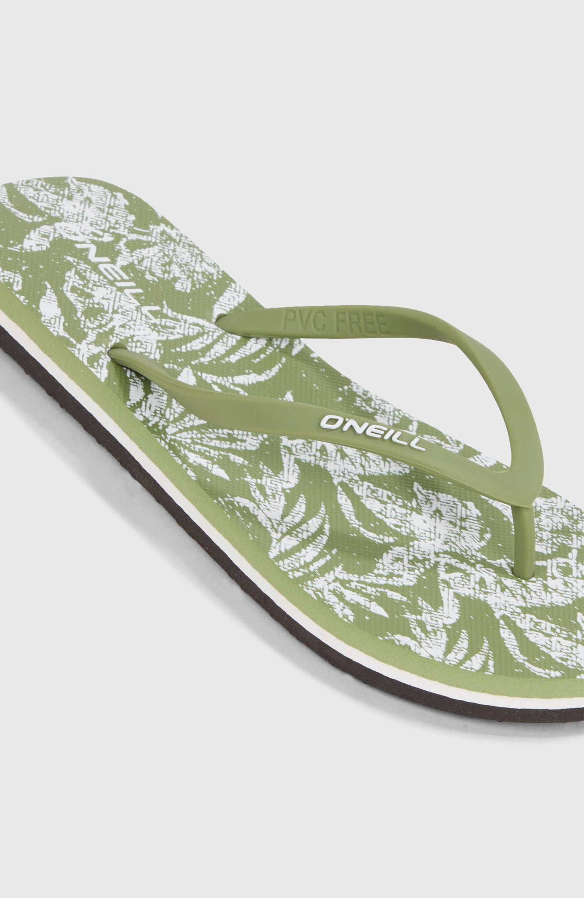 Tongs Profile Graphic | Green Textured Jungle