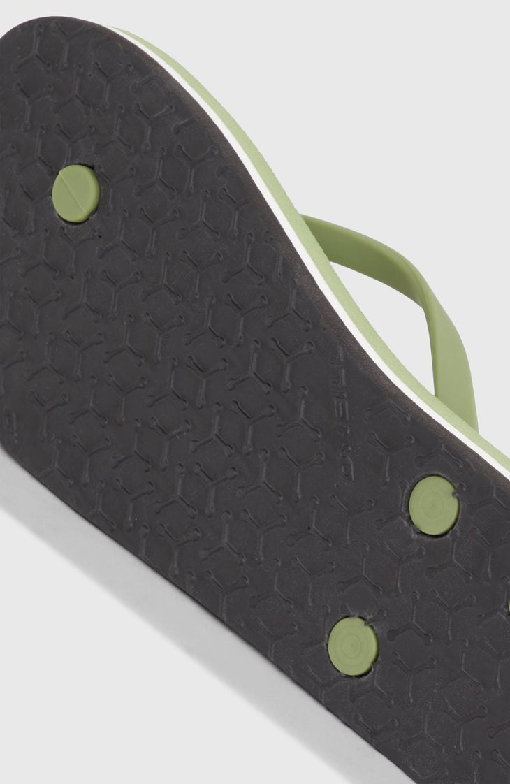 Tongs Profile Graphic | Green Textured Jungle