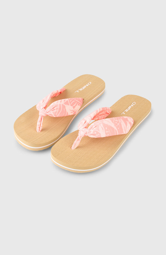 Tongs Ditsy Sun | Peach Island Sky
