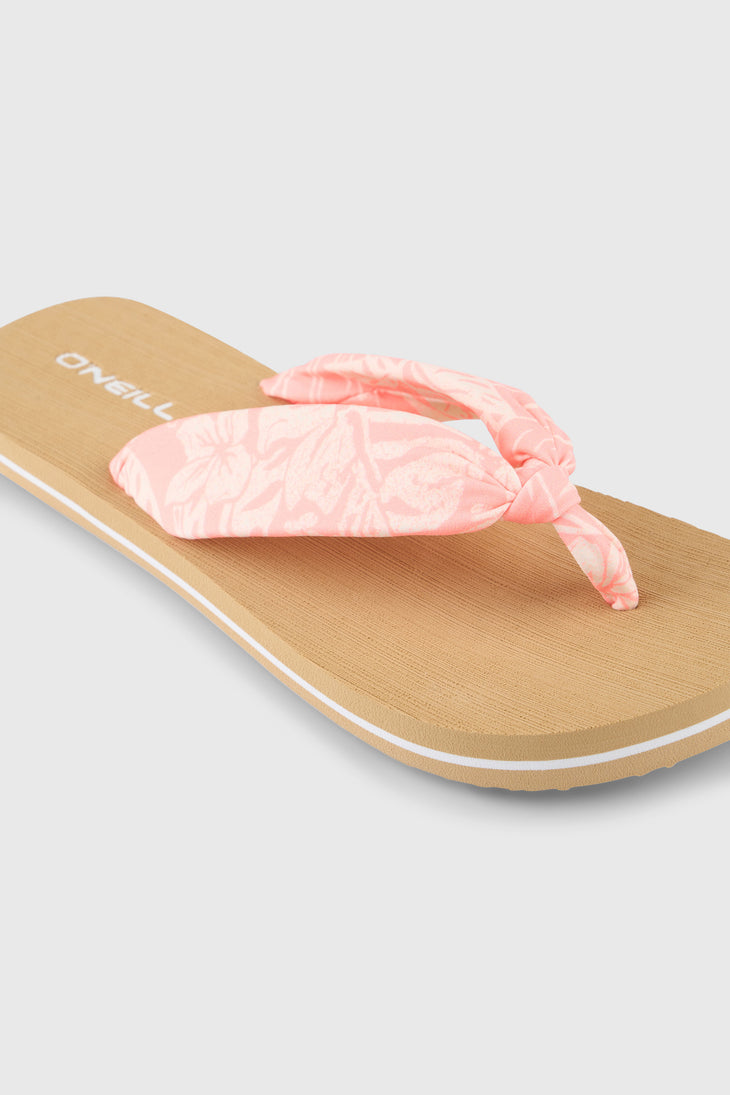 Tongs Ditsy Sun | Peach Island Sky
