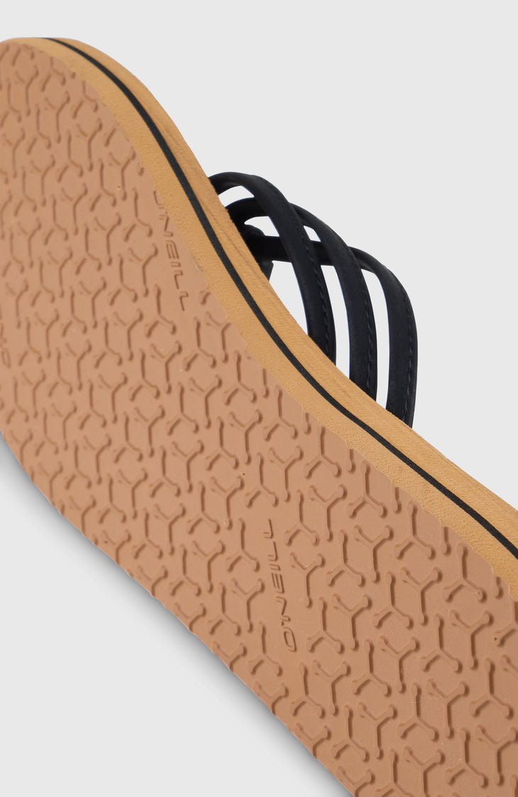 Tongs Ditsy | Black Out