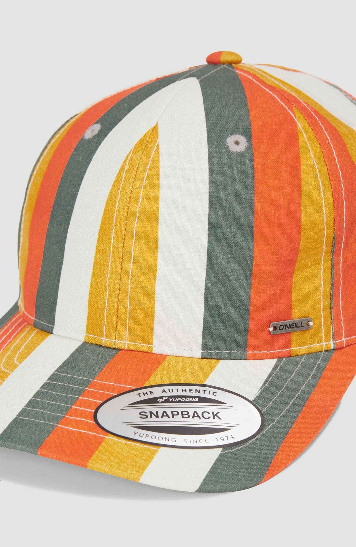 Casquette Mix and Match Seacoast | Orange Multistripe