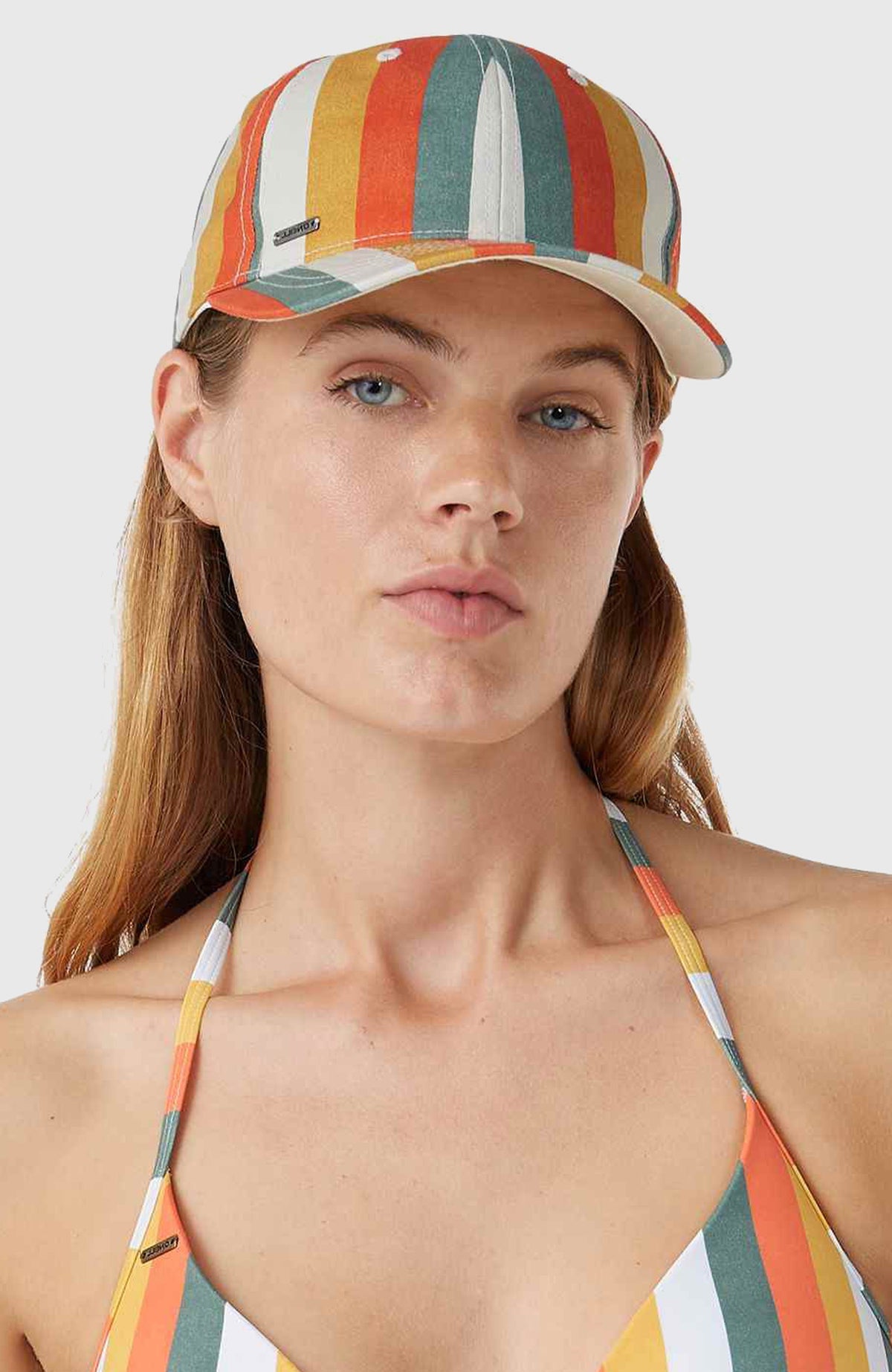 Casquette Mix and Match Seacoast | Orange Multistripe