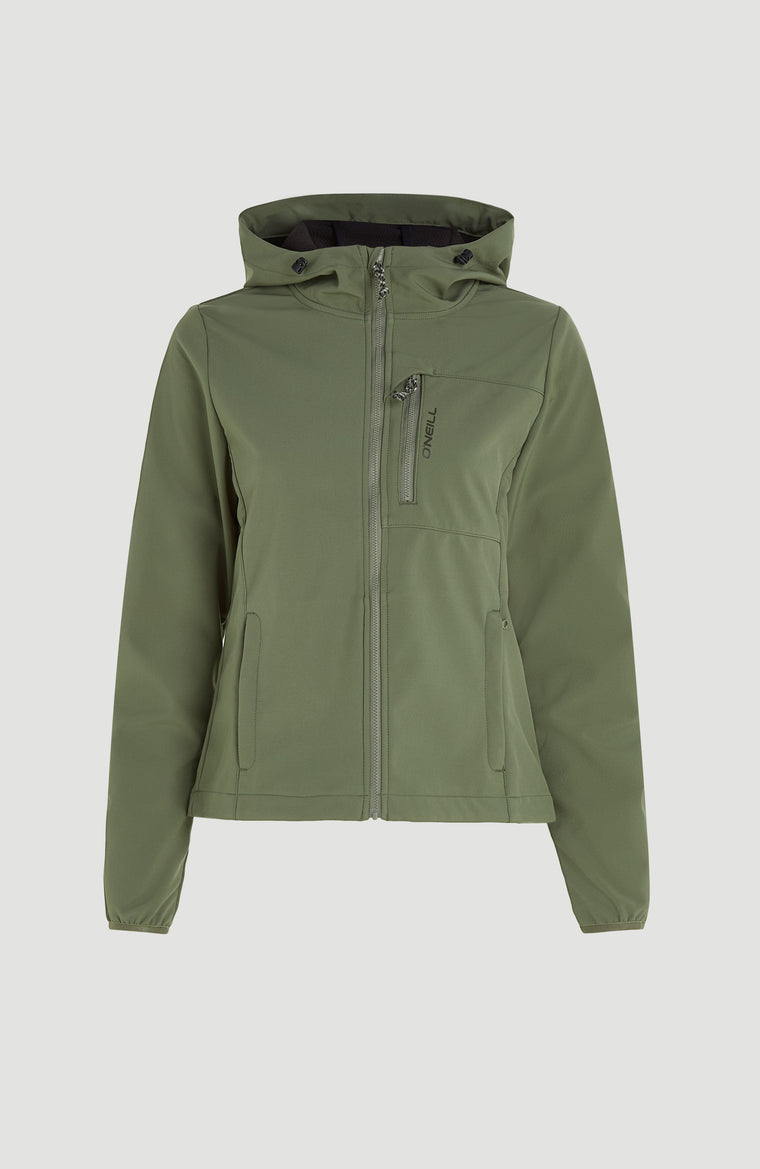 Veste softshell O'Neill TRVLR Series | Deep Lichen Green