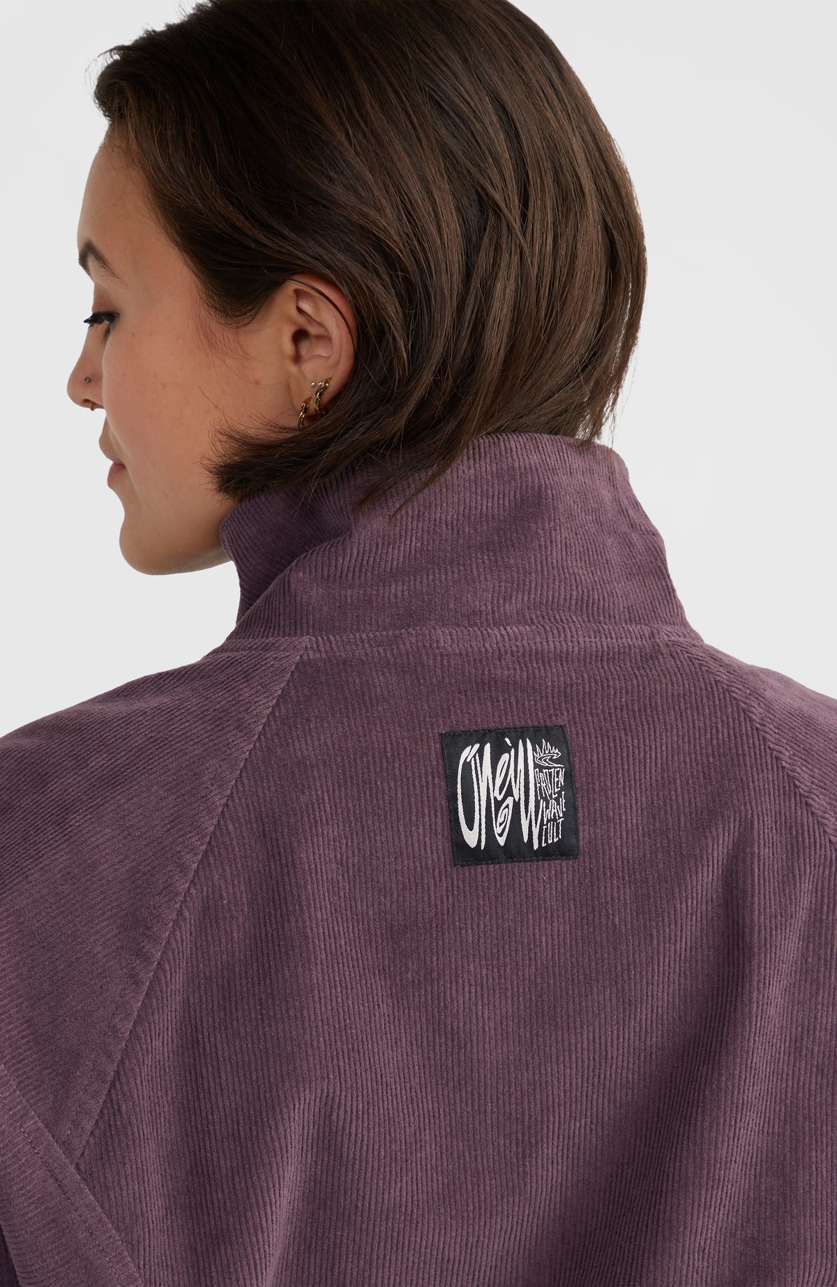 Veste Surf Heroes en velours côtelé | Mauve Miracle