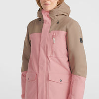 Veste de ski Utility Hybrid | Genuine Pink Colour Block