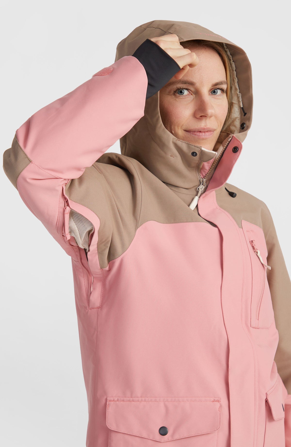 Veste de ski Utility Hybrid | Genuine Pink Colour Block