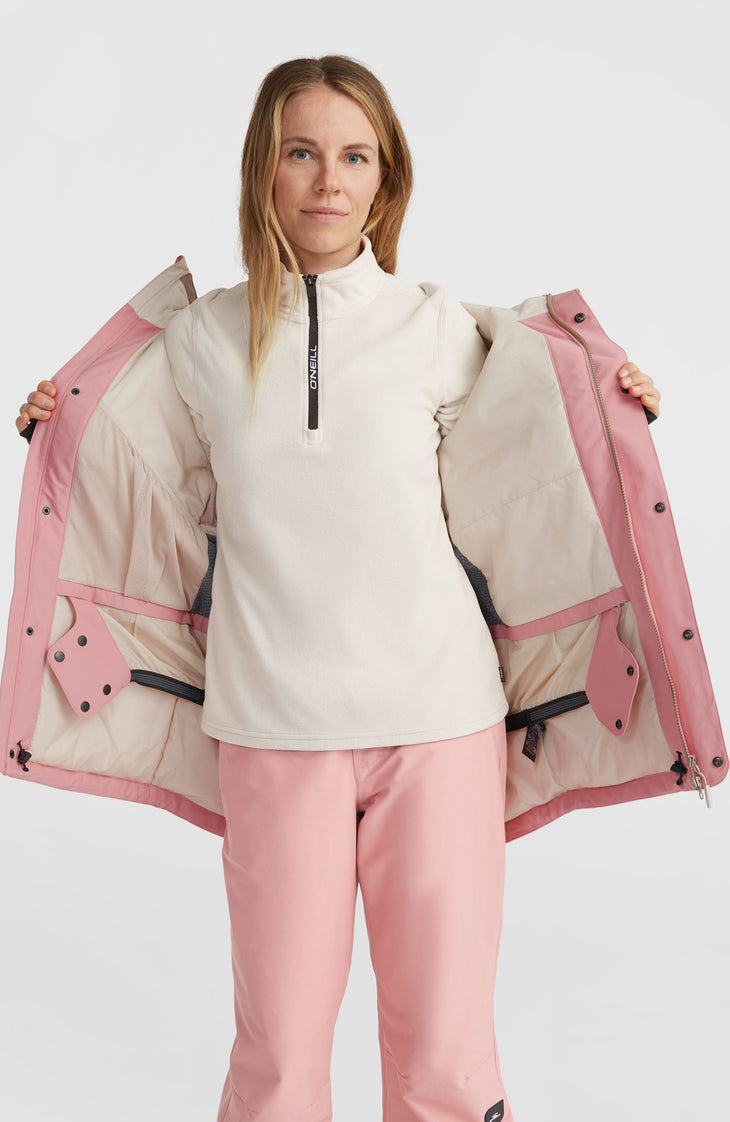 Veste de ski Utility Hybrid | Genuine Pink Colour Block
